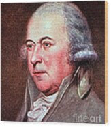 John Adams, 2nd American President #3 Wood Print