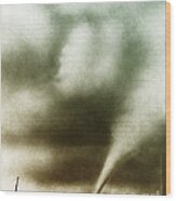 Tornado #5 Wood Print