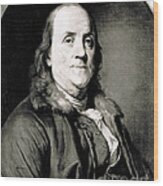 Benjamin Franklin, American Polymath #6 Wood Print