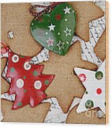 Christmas Gingerbread #7 Wood Print