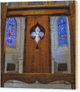 A View To Saint Ann's Chapel Wood Print