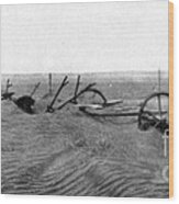 Abandoned Farm, Dust Bowl, 1935 Wood Print