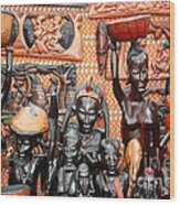 African Art Wood Print