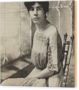 Alice Paul 1885-1977, Protested Wood Print