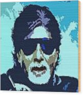 Amitabh Bachchan 4ever Wood Print