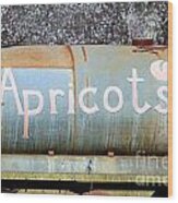 Apricots Wood Print