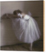 Ballerina 1. Ballet Wood Print