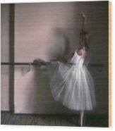 Ballerina 2. Ballet Wood Print