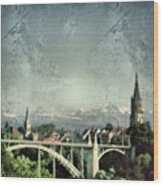 Bern City - Switzerland Wood Print