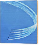 Blue Angels Wood Print