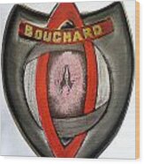 Bouchard Family Crest Wood Print