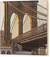 Brooklyn Bridge - New York Wood Print