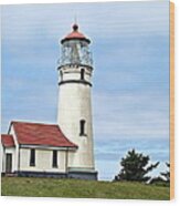 Cape Blanco Lighthouse Wood Print