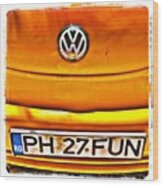 #car #volkswagen #volkswagenbeetle Wood Print