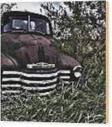 Chevrolet In Peace Wood Print