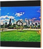 Chicago View From Planetarium Wood Print