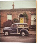 #classic #vintage #car In #dublin Wood Print