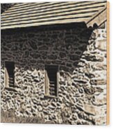 Cobblestone Wood Print