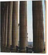 Columns Wood Print