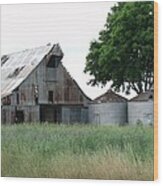 Country Barn Wood Print