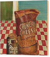 Crunchy Cheese - Summer Wood Print