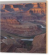 Dead Horse Point Panorama Wood Print