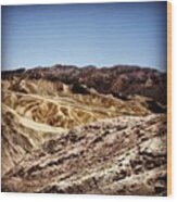 Death Valley Wood Print