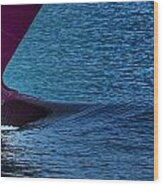 Elba Island - Purple Wave - Ph Enrico Pelos Wood Print