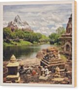 Expedition Everest #pretty #awesome Wood Print