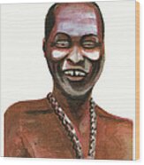 Fela Kuti Wood Print