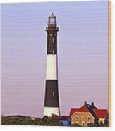 Fire Island Lighthouse Wood Print