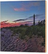 Fire Island Sunrise Wood Print