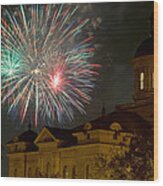 Fourth Of July Wood Print