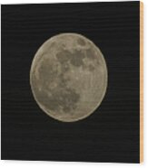 Full Moon 5-5-2012 Wood Print