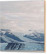 Glacier Bay Wood Print