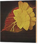 Group Leaf Wood Print