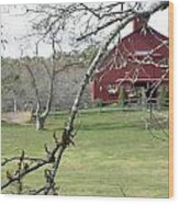 Gypsy Vanner Barn Wood Print