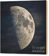 Half Moon Iii Wood Print