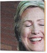 Hillary's Run Wood Print