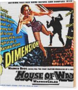 House Of Wax, 1953 Wood Print