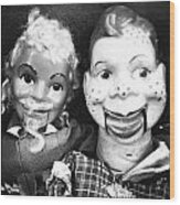 It's Howdy Doody Time Wood Print