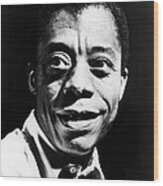 James Baldwin, 1965 Wood Print