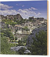 Les Baux De Provence Wood Print