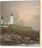 Light House Wood Print