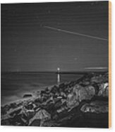 Lighthouse Point Wood Print