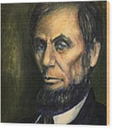 Lincoln Portrait #3 Wood Print