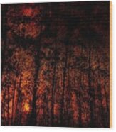 Magic Forest Autum - Herbst Im Zauberwald Wood Print