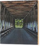 Mechanicsville Road Bridge Interior Wood Print