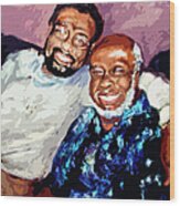 Memphis Soul Music William Bell And Rufus Thomas Wood Print