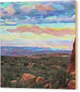 Moab Sky Wood Print